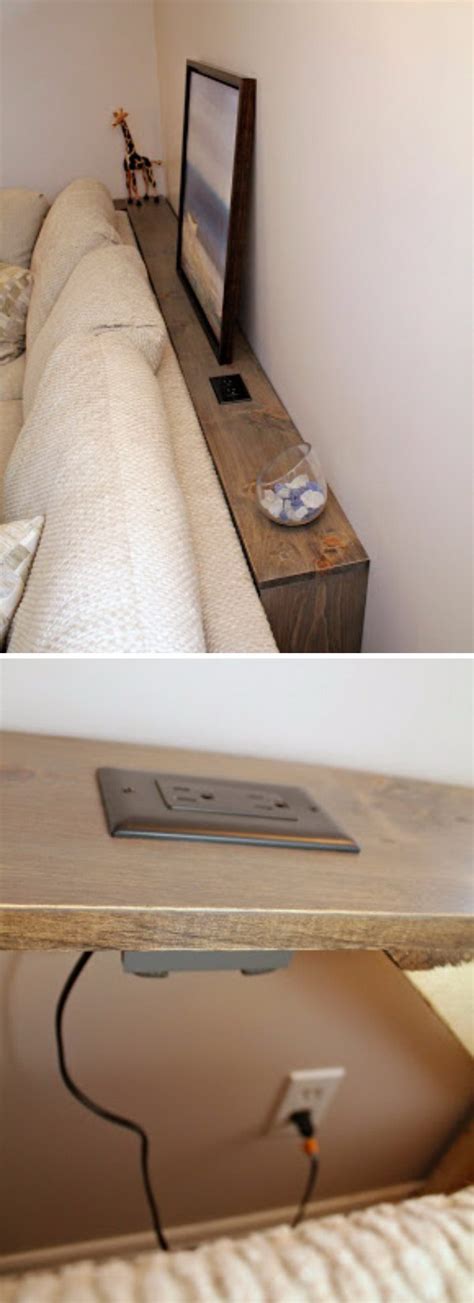 Favorite Diy Console Table With Outlets For Small Space