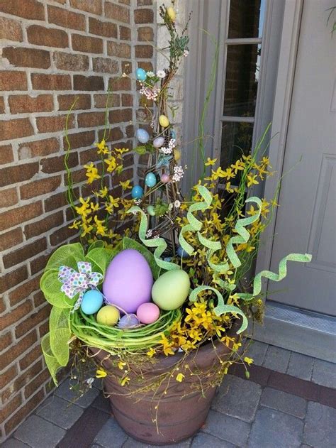 20 Cute Easter Porch Decor Ideas Craftsy Hacks