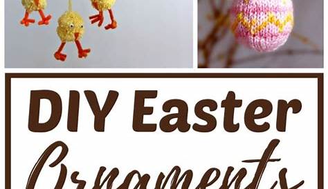 Diy Easter Ornaments Eggs Ornament Kit Wooden Wood Etsy