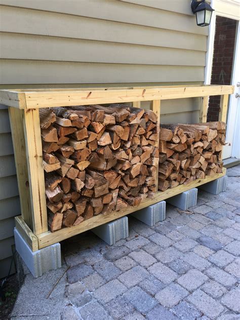 Octagon Outdoor Firewood Storage Outdoor firewood rack, Diy outdoor