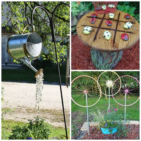 10 Simple DIY Vintage and Rustic Garden Decor Ideas on A Budget You