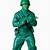 diy green army man costume