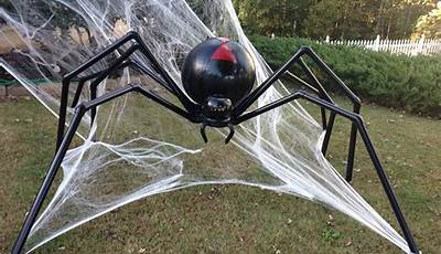 Diy Halloween Decorations Outdoor Spider Web
