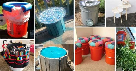 20 Borderline Genius DIY Ideas For Repurposing Five Gallon Buckets
