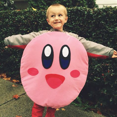 Nintendo Kirby costume I made for my son ️ Halloween fun, Halloween