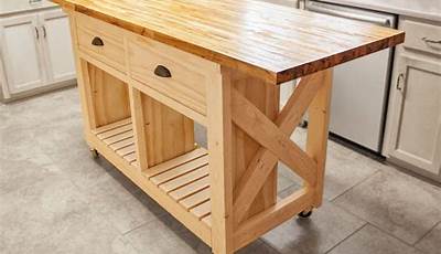 Diy Kitchen Island From Coffee Table