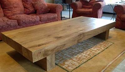 Diy Large Wood Coffee Table