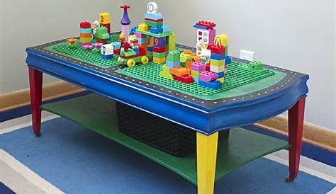 Diy Lego Table Out Of Coffee Table