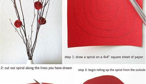 Diy Paper Valentine Flowers 22 Easy Ideas How To Make Is Simple