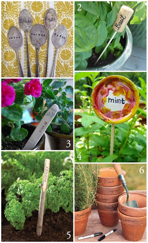 10 AMAZING DIY Plant Labels and Marker Ideas Your Garden