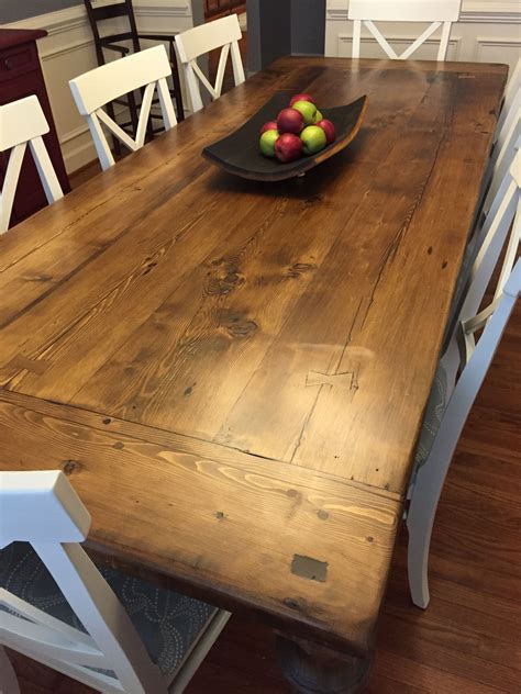 How to Build a Reclaimed Wood Dining Table howtos DIY