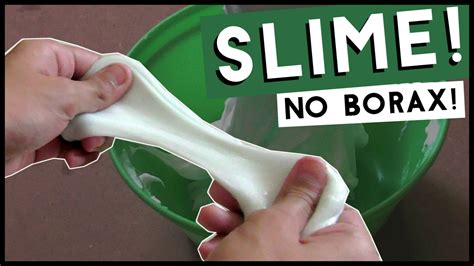 DIY Slime! No Borax, Liquid Starch, Detergent, or Eye Drops YouTube