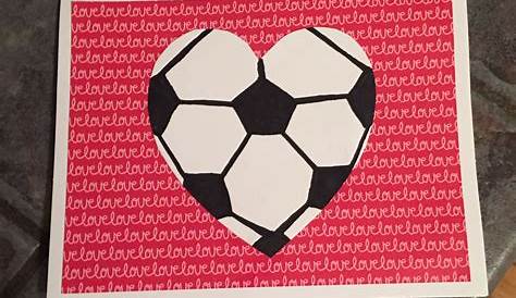 Soccer Valentines Day - Soccer Valentine Day stickers Round