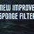 diy sponge filter