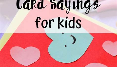 Diy Valentine Card Phrases Kids 10 Adorable 's Day To Make With Your
