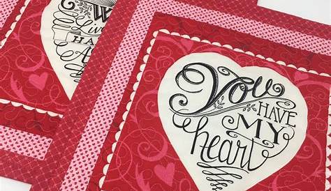 Diy Valentines Day Placemats Personalized Valentine 4 Styles Personalized