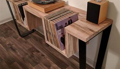 Diy Vinyl Coffee Table