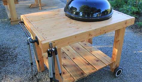 DIY Weber Grill Cart BBQ Station 11 Steps (with Pictures)