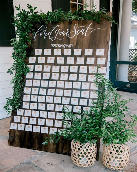 Pin on Wedding Seating Charts and Table Ideas