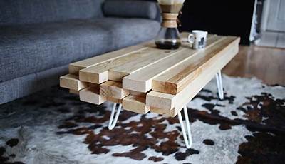 Diy Wood Coffee Table
