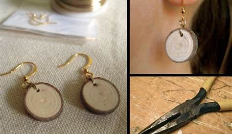 Diy Wood Earrings DIY en Circle — 2 Ways A Beautiful Mess
