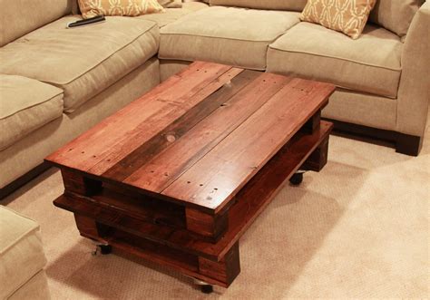 DIY Wood Pallet Coffee Table Easy Pallet Ideas