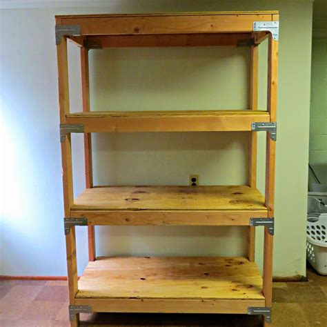 Free Standing Wood Shelf Plans Diy storage shelves, Diy storage