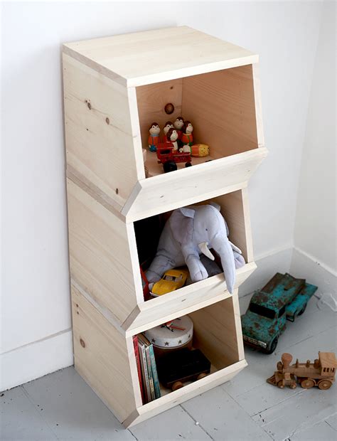 Ana White DIY Toy storage with DIY Wood Crates DIY Projects
