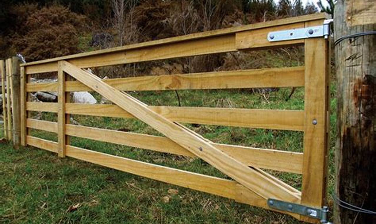 Unlock the Secrets of DIY Wooden Farm Gates: Discoveries and Insights Revealed