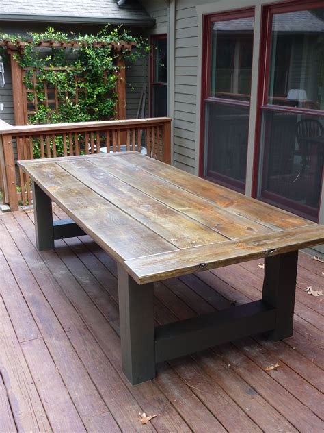 DIY Garden Table