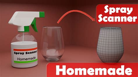 diy 3d scanning spray