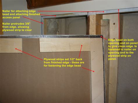Diy Access Panel In Drywall