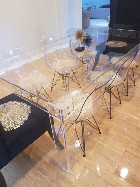 Diy Acrylic Dining Table