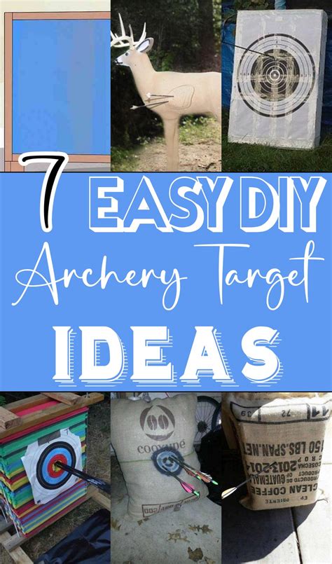 Diy Archery Target Designs