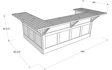 Diy Bar Blueprint