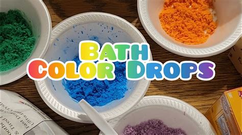 Diy Bath Bombs Color