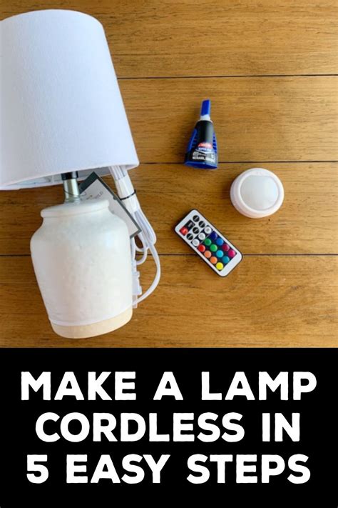 Diy Battery Lamp