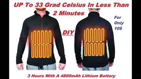 diy battery powered heated clothing