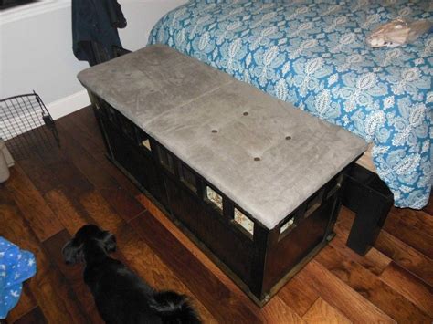 Hidden under counter dog crate Build a dog house, Dog