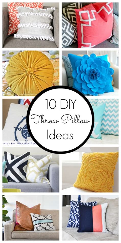 DIY Bedroom Decor Throw Pillows