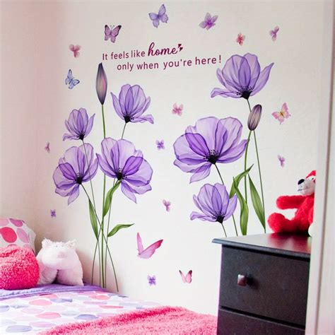 DIY Bedroom Decor Wall Decals