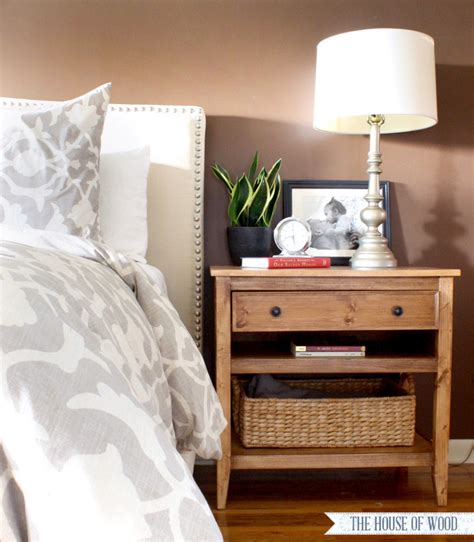 diy bedroom side table
