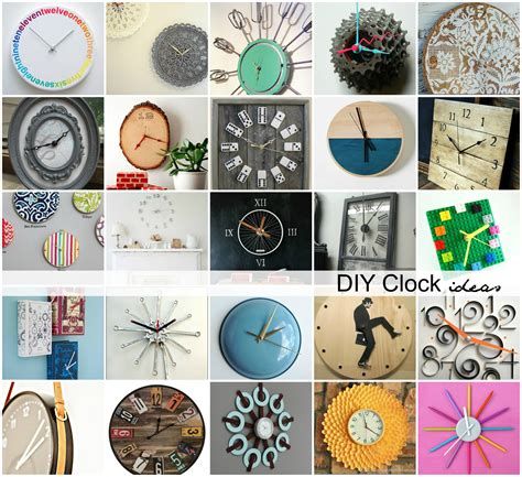 DIY Cute Wall Clock Sticker Paper Decal Home Kids Bedroom