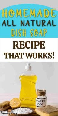 Diy Biodegradable Dish Soap