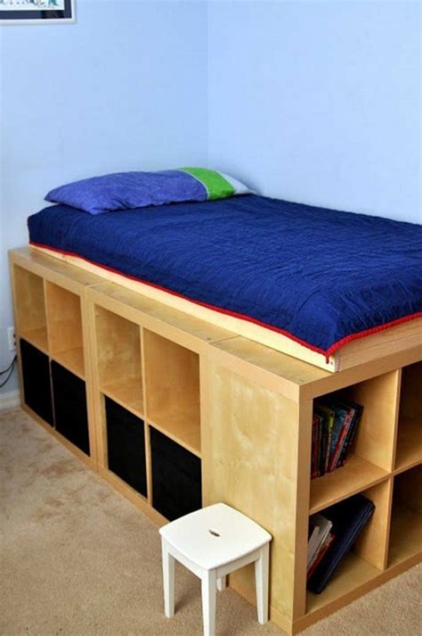 Diy Bookcase Bed
