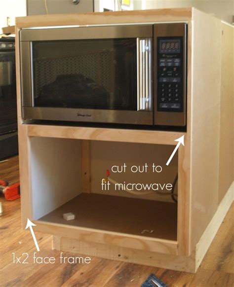 Diy Built In Microwave