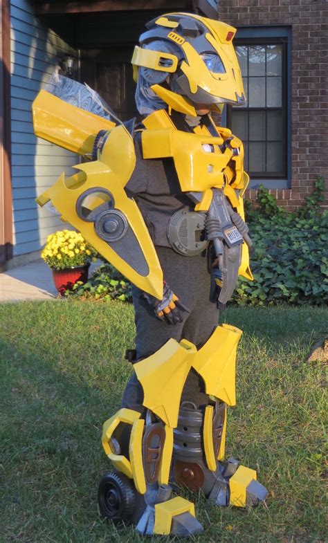 diy bumblebee transformer costume