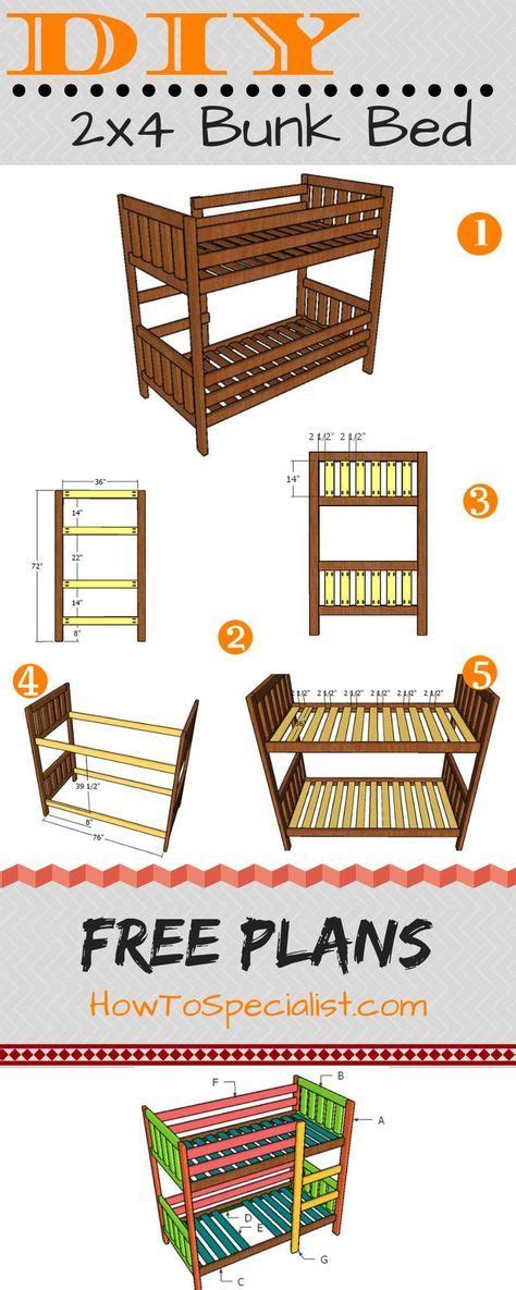 Diy Bunk Bed 2X4
