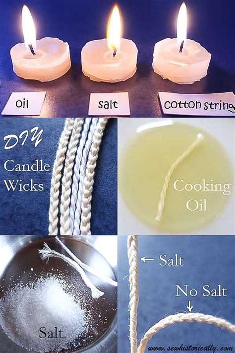 Diy Candle Wick With Cotton String