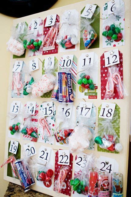 Diy Candy Advent Calendar